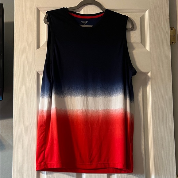 Old Navy Other - Old Navy Gradient Sleeveless Top - Navy, White, Red